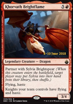 Khorvath Brightflame PBBD-9 Rare Near Mint Englisch Foil
