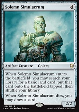 Solemn Simulacrum CM2-218 Rare Good Englisch