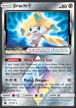 Jirachi ◇ CES-97 Holo Rare Played Deutsch