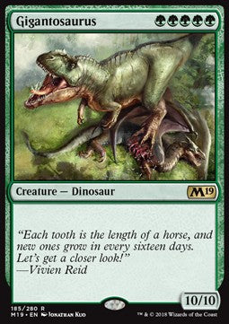 Gigantosaurus M19-185 Rare Excellent Englisch