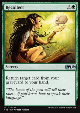 Recollect M19-197 Uncommon Excellent Englisch
