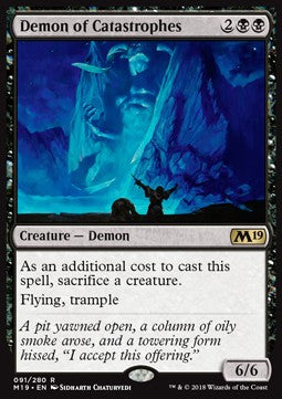 Demon of Catastrophes M19-91 Rare Excellent Englisch