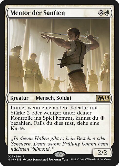 Mentor der Sanften M19-27 Rare Excellent Deutsch
