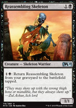 Reassembling Skeleton M19-116 Uncommon Excellent Englisch Foil