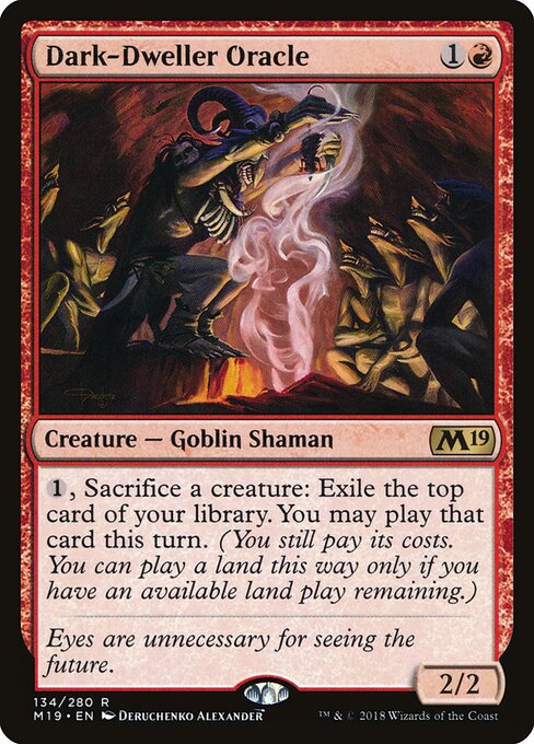Dark-Dweller Oracle M19-134 Rare Excellent Englisch