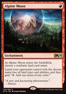Alpine Moon M19-128 Rare Excellent Englisch