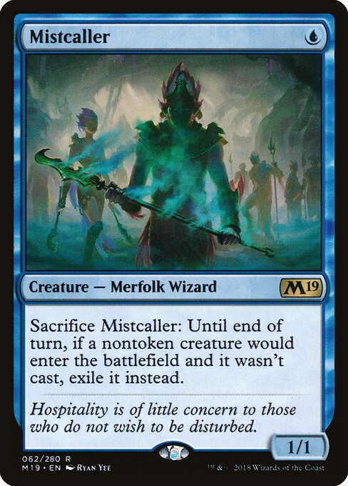 Mistcaller M19-62 Rare Excellent Englisch