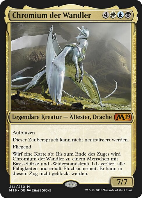 Chromium der Wandler M19-214 Mythic Excellent Deutsch