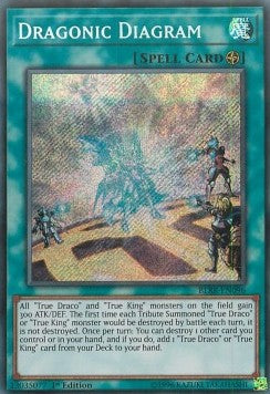 Dragonische Darstellung BLRR-096 Secret Rare Excellent Deutsch 1. Auflage