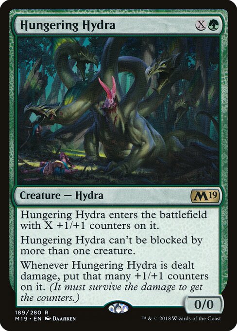 Hungering Hydra M19-189 Rare Excellent Englisch