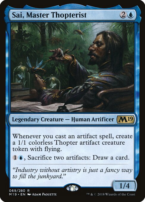 Sai, Master Thopterist M19-69 Rare Good Englisch