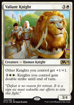 Valiant Knight M19-42 Rare Excellent Englisch