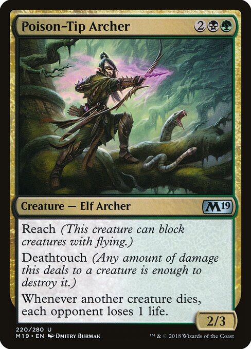 Poison-Tip Archer M19-220 Uncommon Excellent Englisch