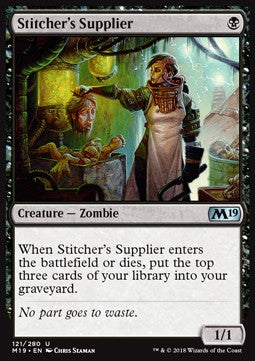 Stitcher's Supplier M19-121 Uncommon Excellent Englisch Foil