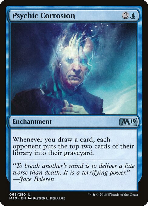Psychic Corrosion M19-68 Uncommon Good Englisch