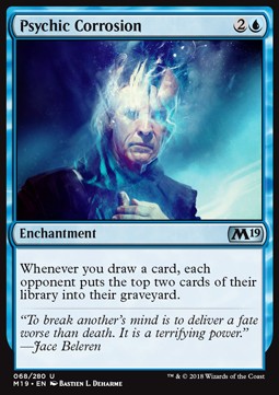 Psychic Corrosion M19-68 Uncommon Light Played Englisch
