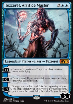 Tezzeret, Artifice Master M19-79 Mythic Near Mint Englisch