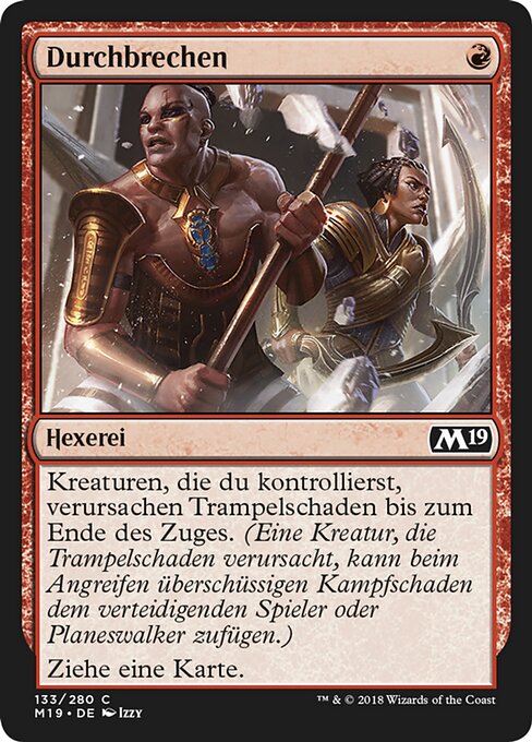 Durchbrechen M19-133 Common Excellent Deutsch