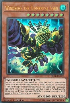 Windrose der Elementarherrscher BLRR-070 Ultra Rare Excellent Deutsch 1. Auflage