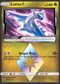Latios ◇ CES-108 Holo Rare Excellent Französisch