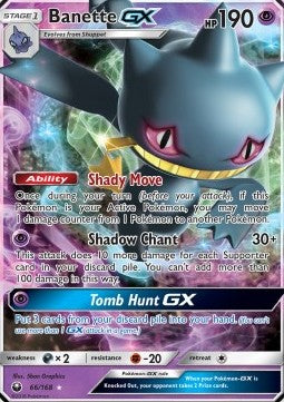 Banette GX CES-66 Ultra Rare Excellent Französisch