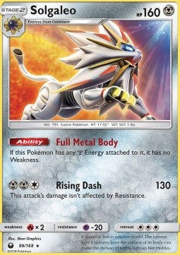 Solgaleo CES-99 Holo Rare Excellent Deutsch