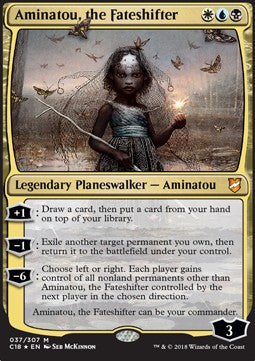 Aminatou, the Fateshifter C18-37 Mythic Excellent Englisch Foil