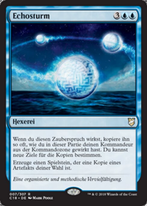 Echosturm C18-7 Rare Near Mint Deutsch