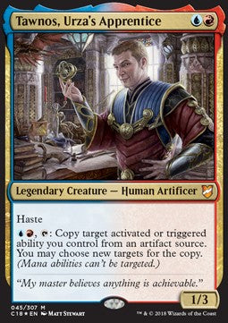 Tawnos, Urzas Lehrling C18-45 Mythic Excellent Englisch Foil