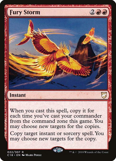 Fury Storm C18-22 Rare Near Mint Englisch