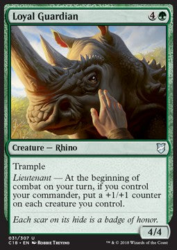 Loyal Guardian C18-31 Uncommon Excellent Englisch