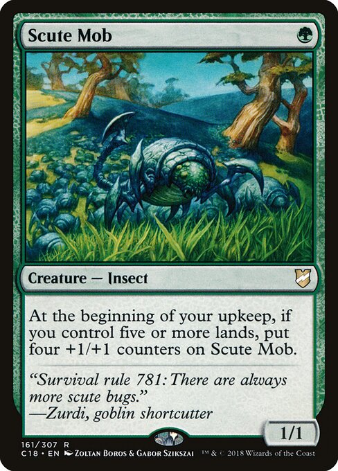 Scute Mob C18-161 Rare Excellent Englisch