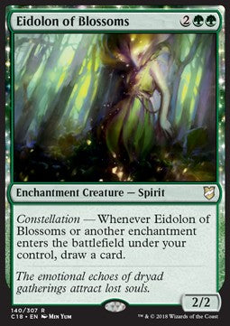Eidolon of Blossoms C18-140 Rare Light Played Englisch