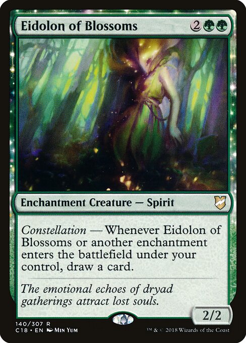 Eidolon of Blossoms C18-140 Rare Excellent Englisch