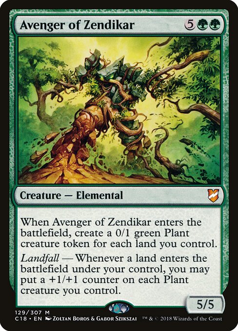 Avenger of Zendikar C18-129 Mythic Good Englisch