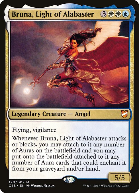 Bruna, Light of Alabaster C18-170 Mythic Excellent Englisch