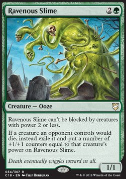 Ravenous Slime C18-34 Rare Light Played Englisch
