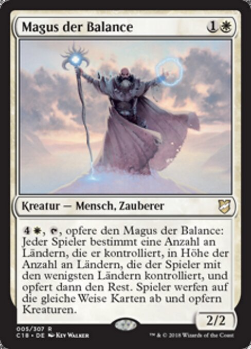 Magus der Balance C18-5 Rare Near Mint Deutsch