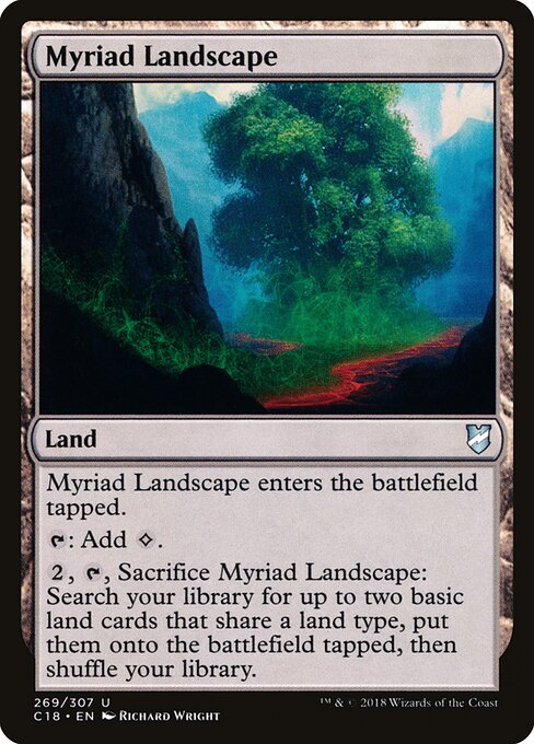 Myriad Landscape C18-269 Uncommon Excellent Englisch