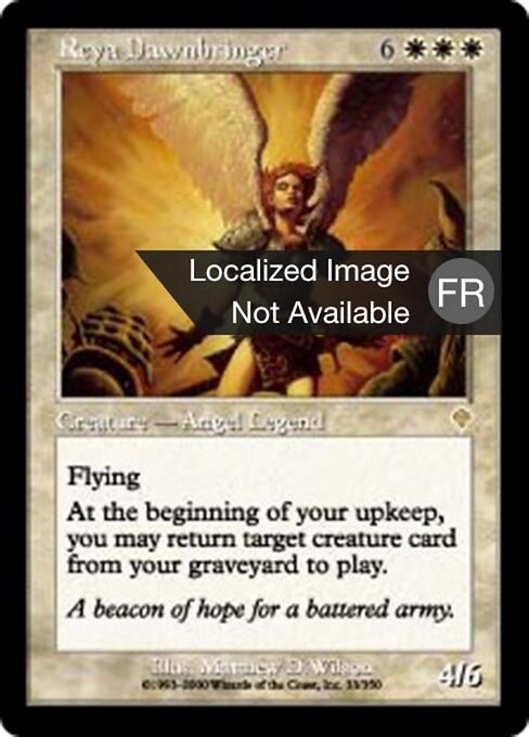 Reya Dawnbringer INV-33 Rare Light Played Französisch