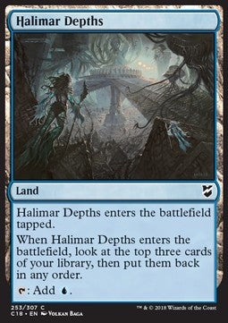 Halimar Depths C18-253 Common Light Played Englisch