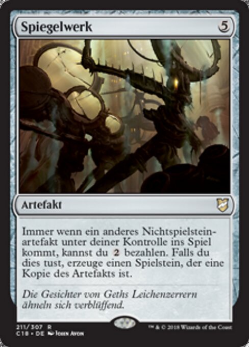 Spiegelwerk C18-211 Rare Excellent Deutsch