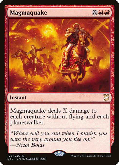 Magmaquake C18-125 Rare Near Mint Englisch