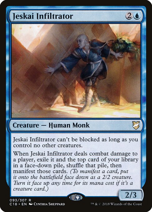 Jeskai Infiltrator C18-93 Rare Good Englisch