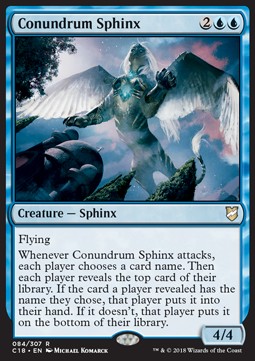 Scherzfragen-Sphinx C18-84 Rare Near Mint Deutsch