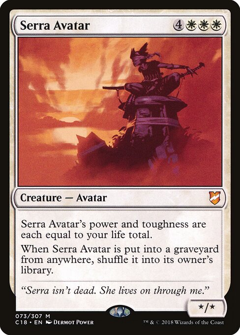 Serra Avatar C18-73 Mythic Excellent Englisch