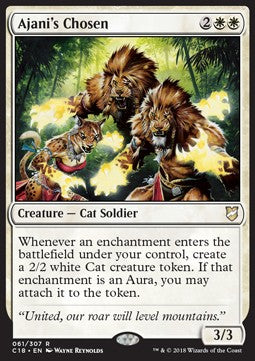 Ajani's Chosen C18-61 Rare Good Englisch