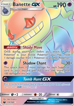 Banette GX CES-174 Secret Rare Near Mint Deutsch