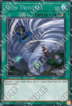 Zwillings-Twister SHVA-DE059 Secret Rare Good Deutsch 1. Auflage