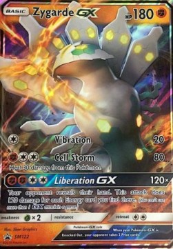 Zygarde GX SM-122 Promo Played Deutsch